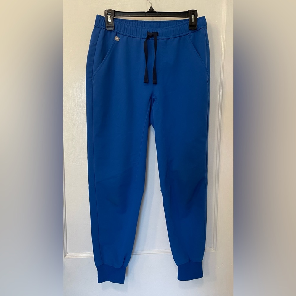 Figs Tansen Jogger Scrub Pants Royal Blue XS Short